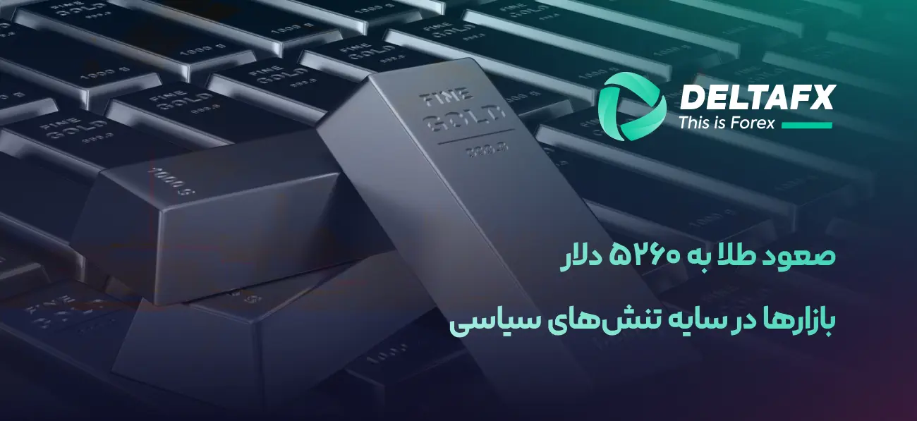 قیمت طلا در اوج یک‌ماهه