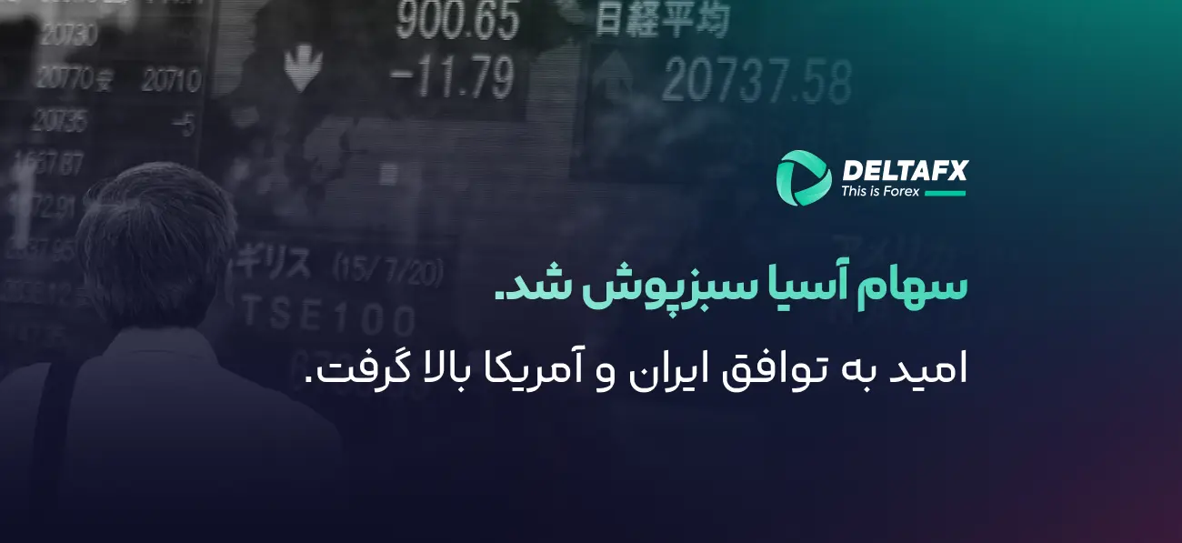 سهام آسیا سبزپوش شد